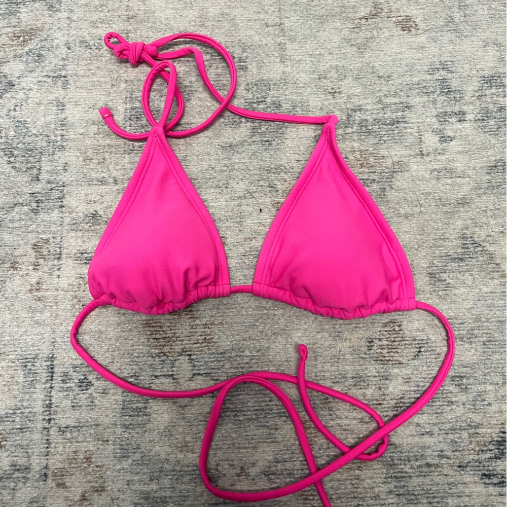 Target Pink Bikini Top